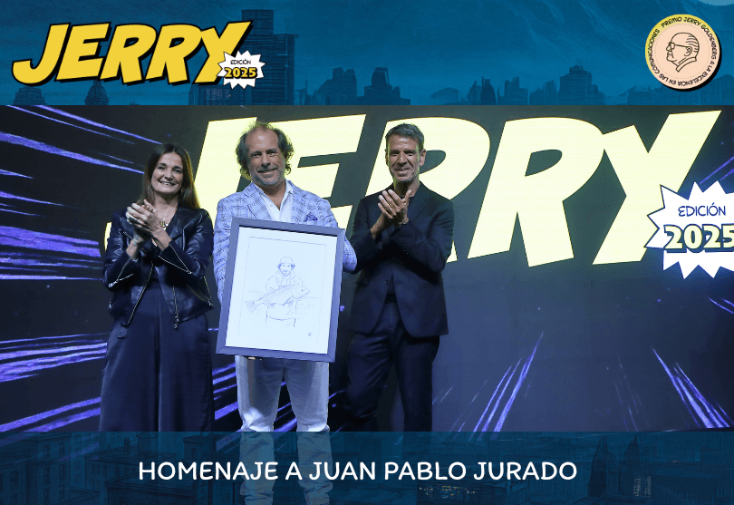 Portada de “El superpoder es la gente”: Juan Pablo Jurado y su mensaje en los Premios Jerry