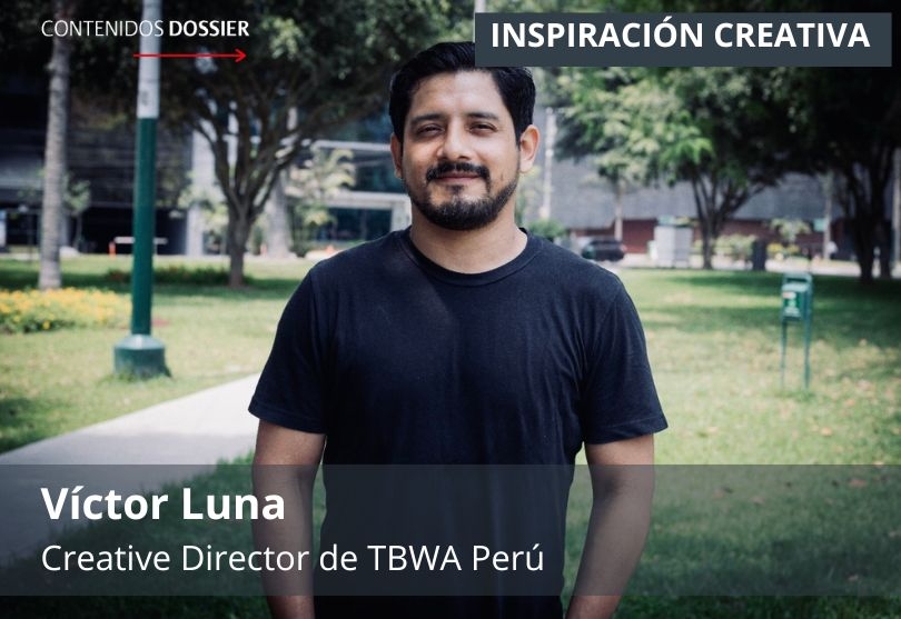 Portada de Inspiración Creativa, por Víctor Luna, Creative Director de TBWA Perú 