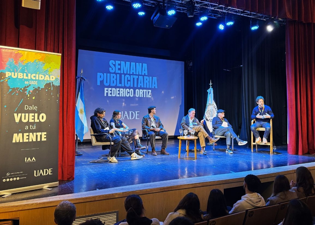 Portada de  UADE: La carrera de publicidad organizó la edición 2025 de la Semana Publicitaria Federico Ortiz