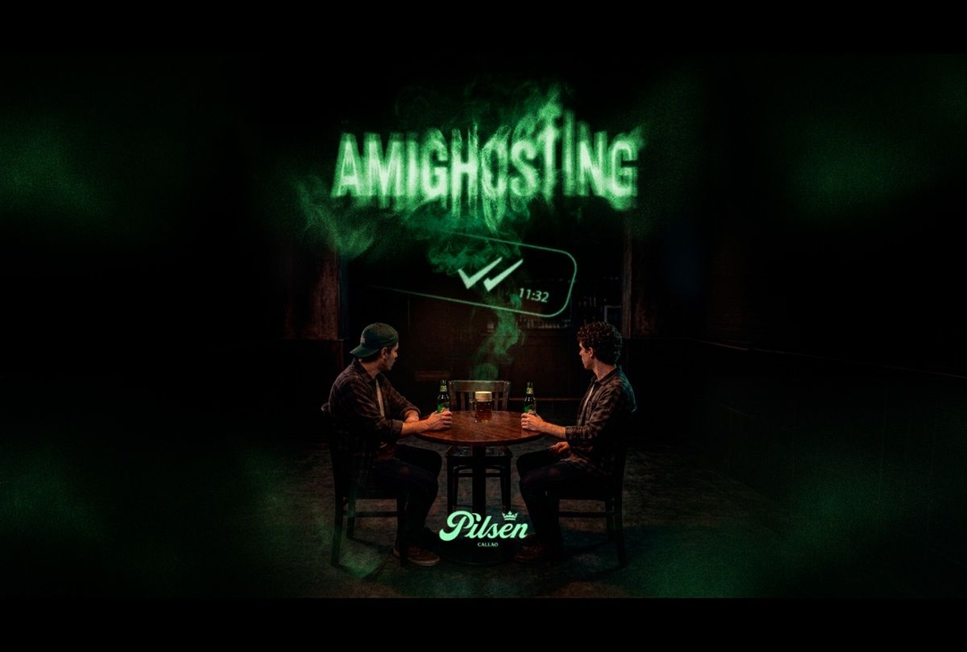 Portada de “Amighosting”, lo nuevo de draftLine Perú para Pilsen Callao con motivo de Halloween