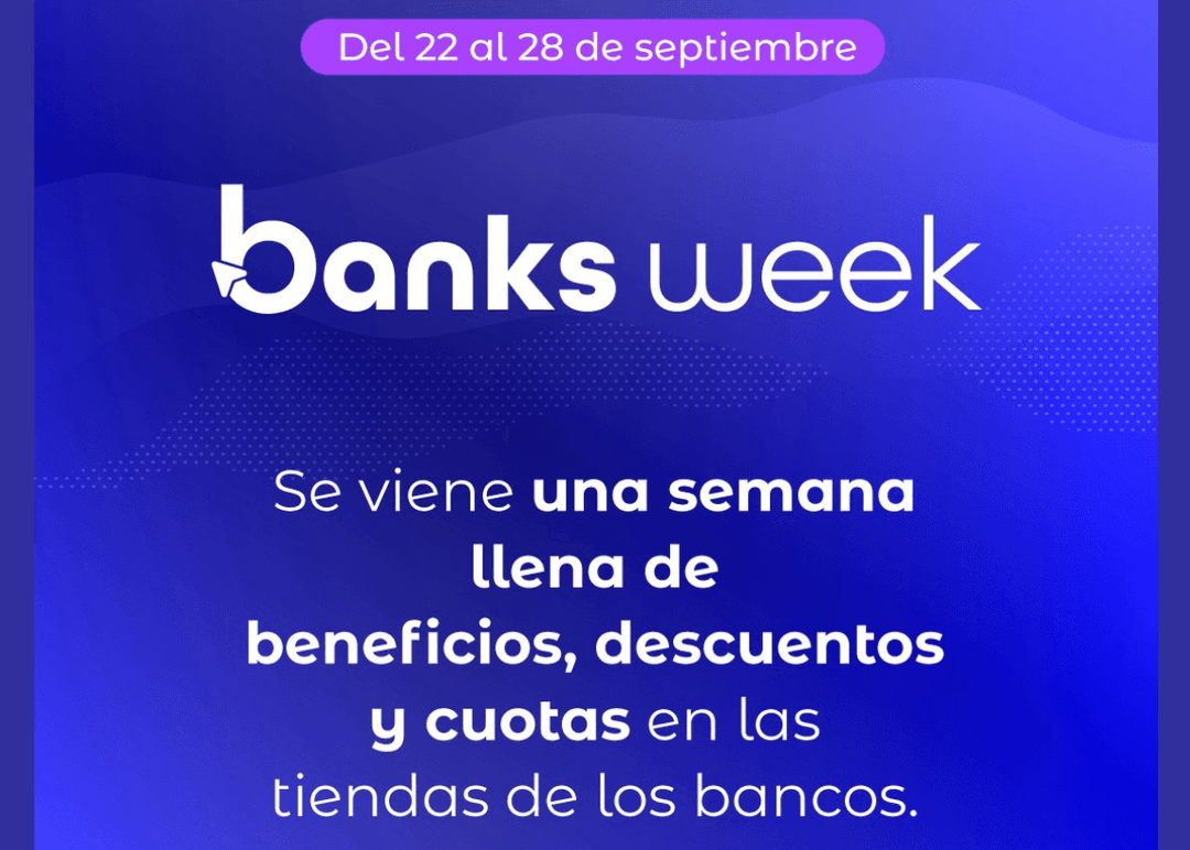 Portada de Empezó BanksWeek, la semana de descuentos de los bancos