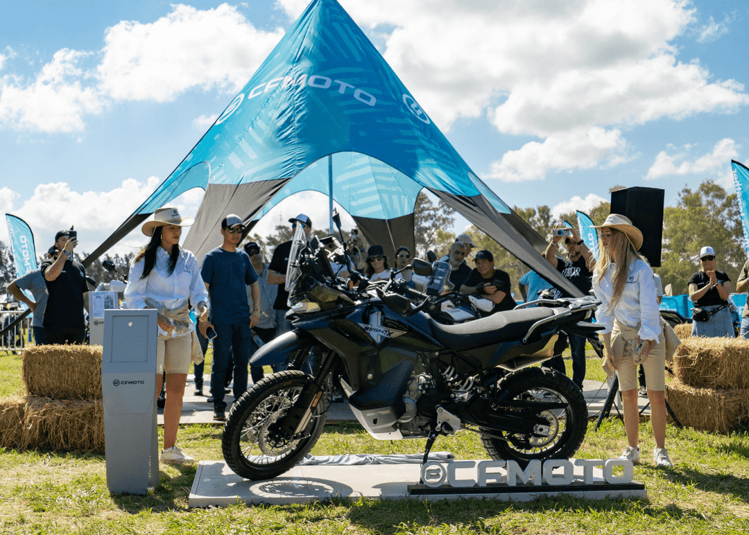 Portada de DMFusion cubrió el Travel Fest para CFMOTO