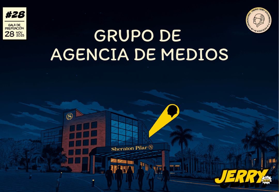 Portada de Premios Jerry 2025 - Grupo de Agencias de Medios