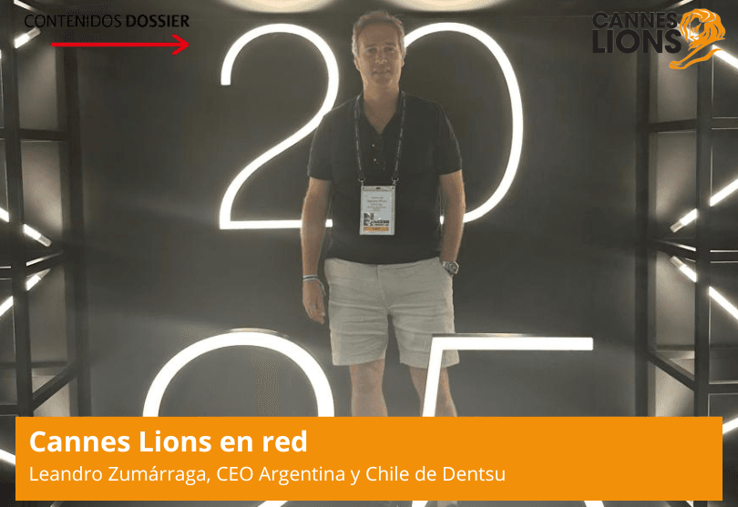 Portada de Leandro Zumárraga: "Cannes es donde la industria se ve a sí misma, se cuestiona y se reinventa"