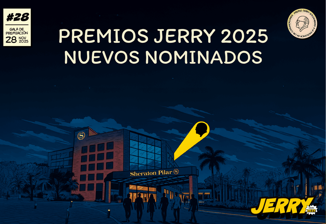 Portada de Premios Jerry 2025: continúa la develación de nominados