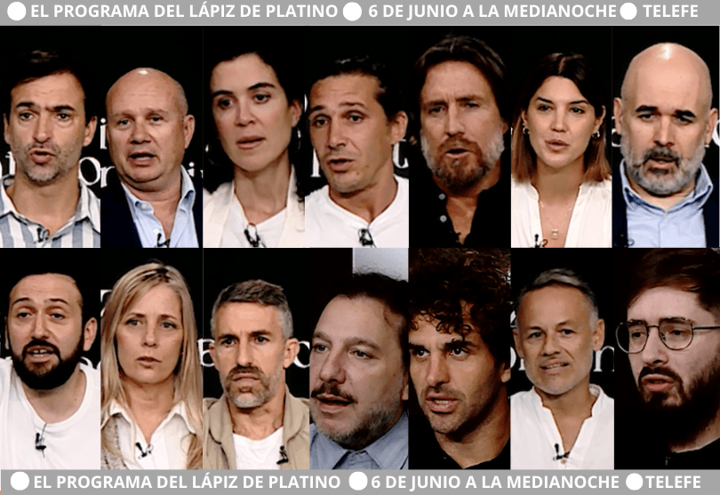 Portada de Para ver: el programa completo de “La Noche del Lápiz de Platino”
