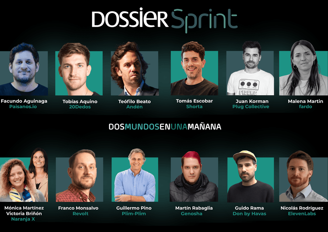 Portada de Los 12 speakers de Dossier Sprint 2026