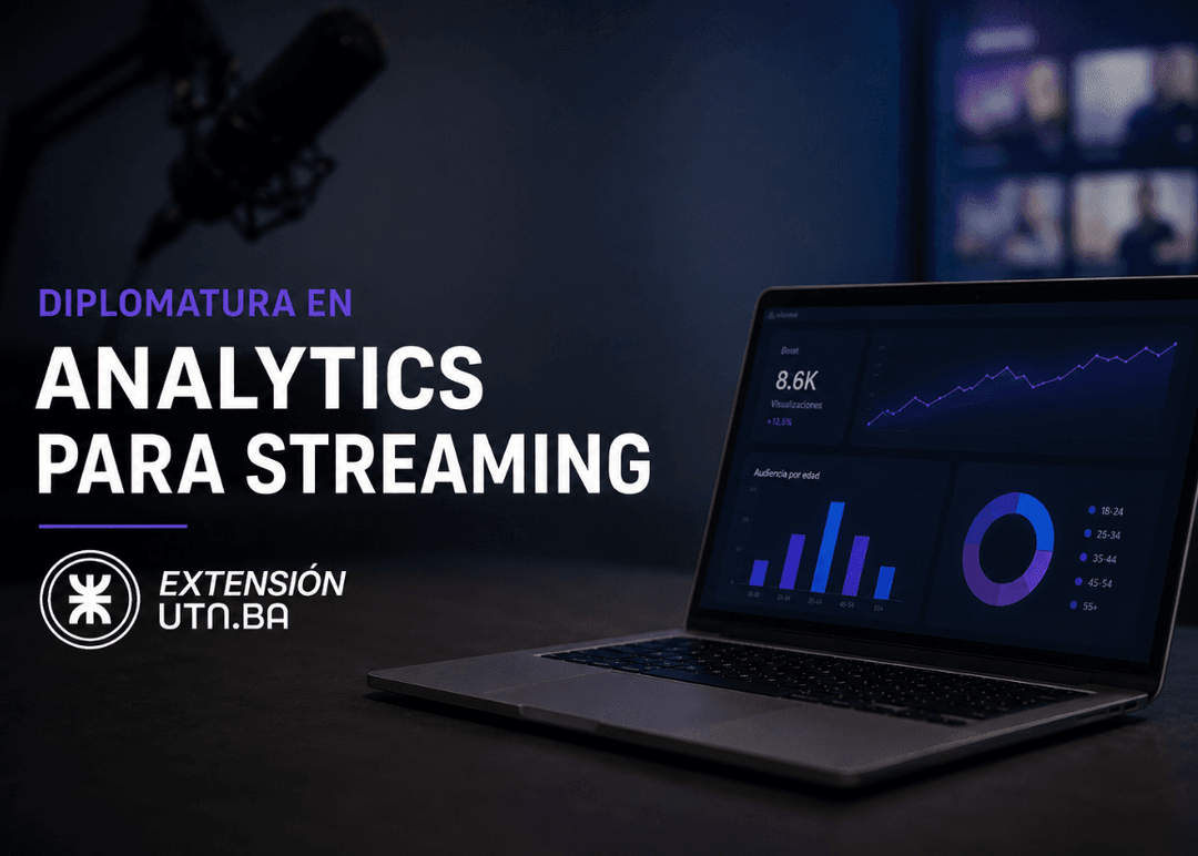 Portada de UTN Buenos Aires presenta la primera Diplomatura en Analytics para Streaming