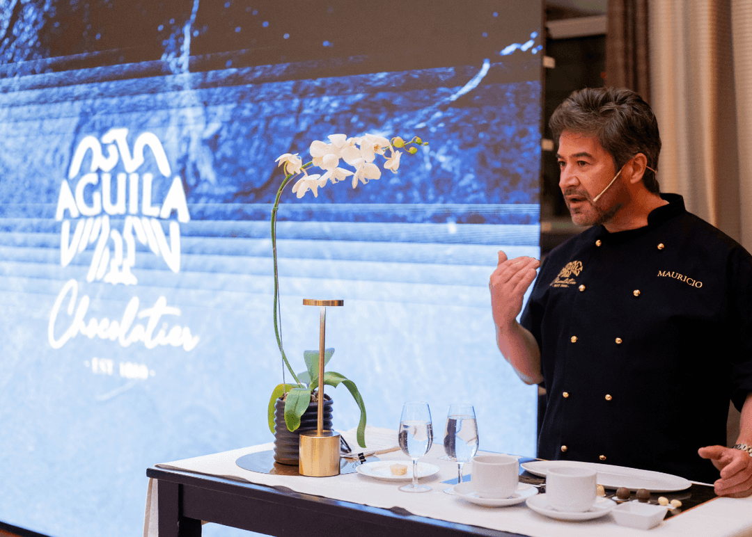 Portada de Así fue la presentación de "Águila Chocolatier", una experiencia creada y producida por Abrazo para Grupo Arcor