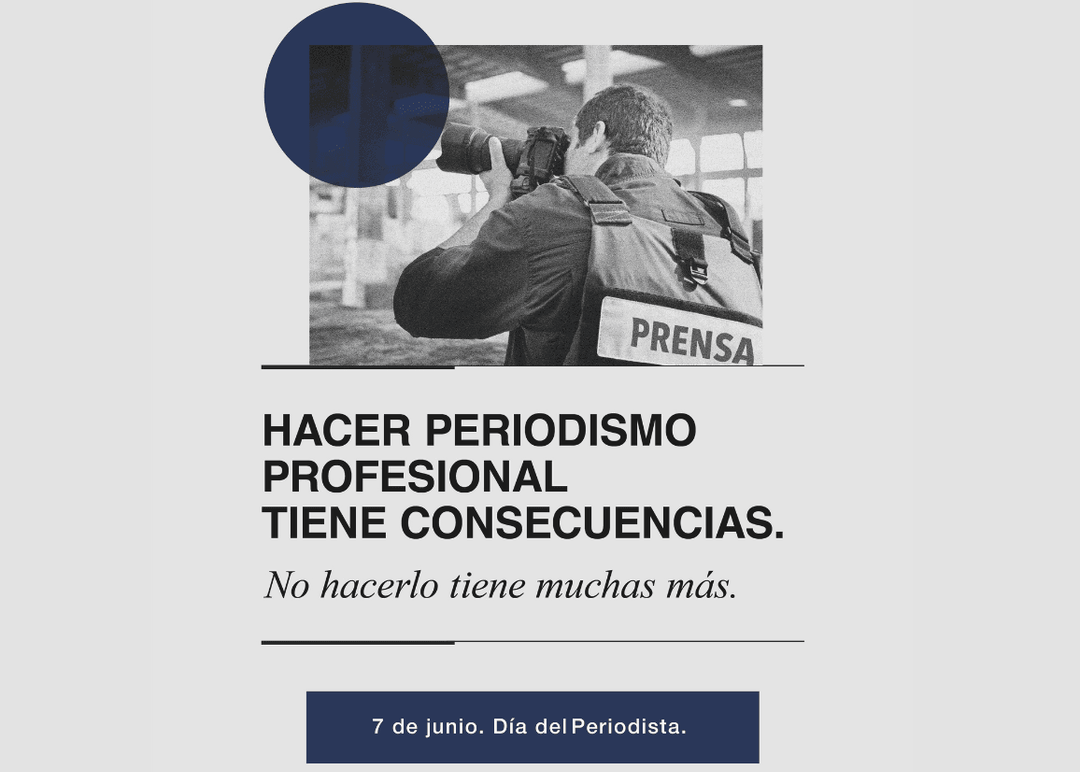 Portada de Campaña de Almacén y ADEPA por el Día del Periodista