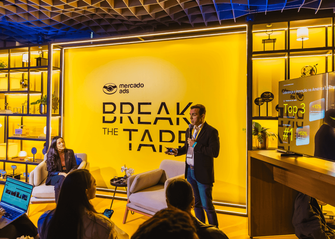 Portada de VEO Branding Company desarrolló la experiencia regional de Break The Tape para Mercado Ads