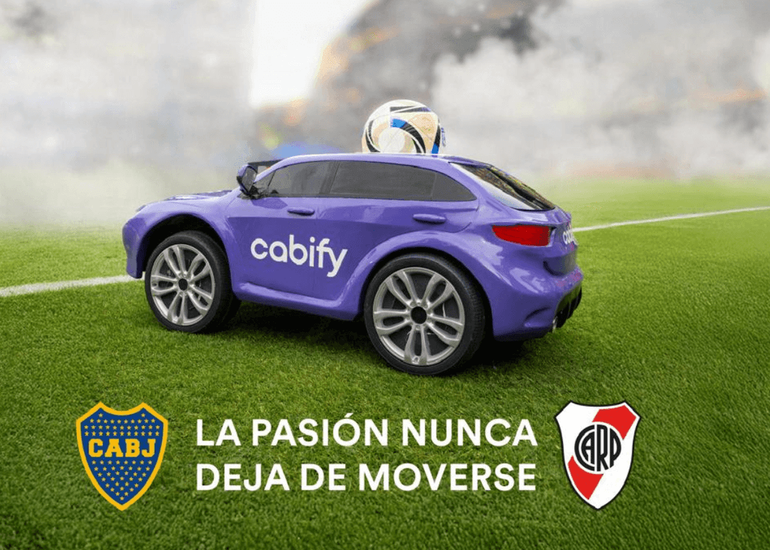 Portada de Cabify renueva su alianza con River y Boca