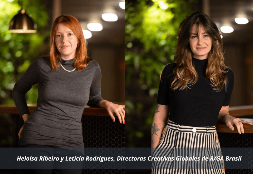 Portada de R/GA Brasil:  Heloísa Ribeiro y Letícia Rodrigues son las nuevas directoras creativas globales 