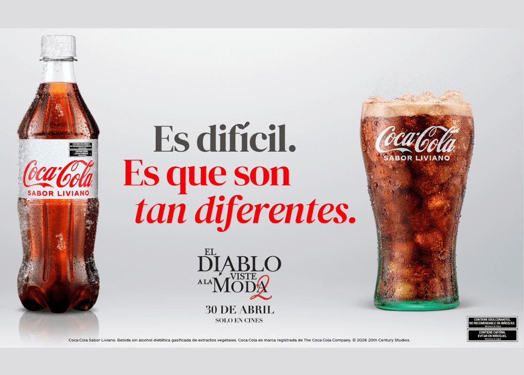 Portada de Coca-Cola se viste a la moda para el Estreno de "El Diablo Viste a la Moda 2"