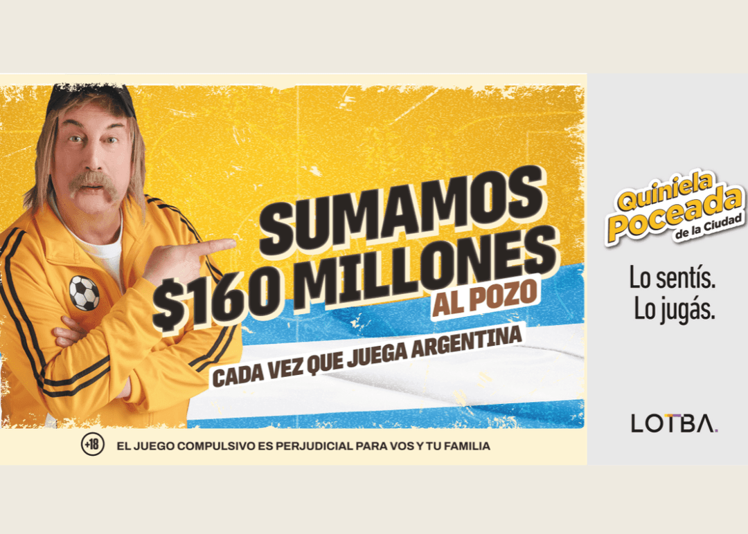 Portada de Kimica Studio creó la campaña de Lotería de la Ciudad con Eber Ludueña
