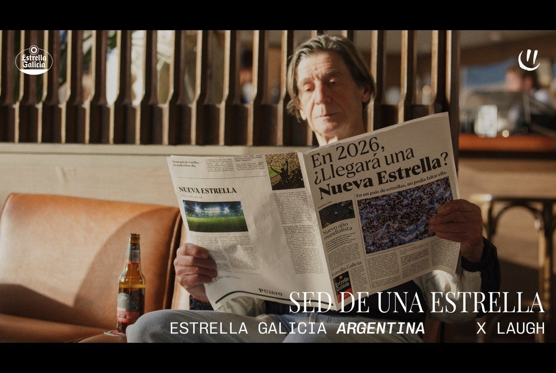 Portada de Estrella Galicia llega a la Argentina con una campaña de We Are Laugh