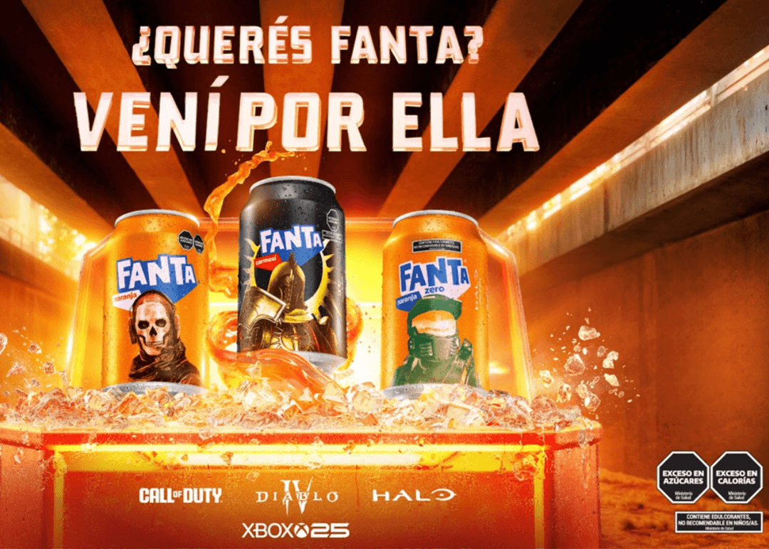 Portada de Fanta y Xbox lanzan una colaboración global 