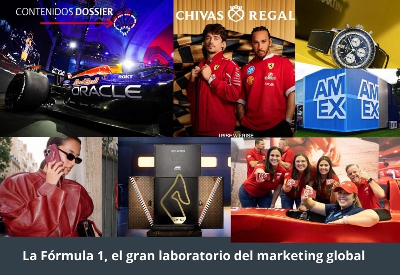 Portada de La Fórmula 1, el gran laboratorio del marketing global