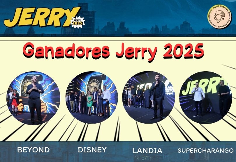 Portada de Hablan los ganadores del Jerry 2025: Beyond, Disney, LANDIA y Supercharango