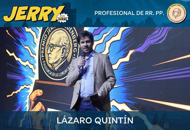 Portada de Del desafío a la excelencia: Lázaro Quintín, el profesional de RRPP premiado por la industria