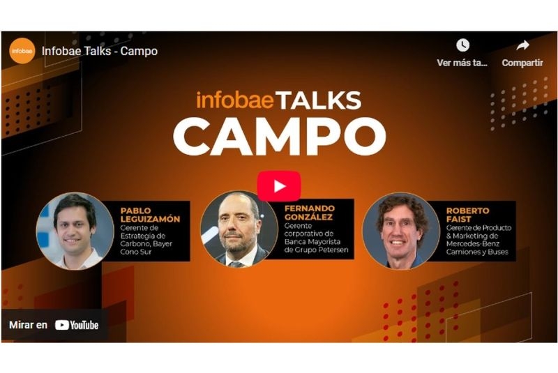 Portada de Infobae Talks Campo mostró cómo se está impulsando la transformación de los agronegocios en el país