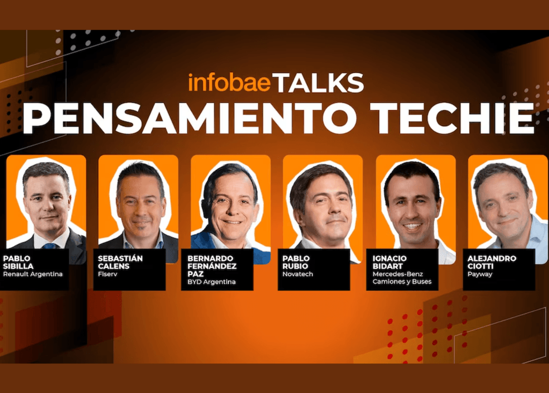 Portada de Infobae Talks Pensamiento Techie: las ideas que hoy están construyendo el futuro
