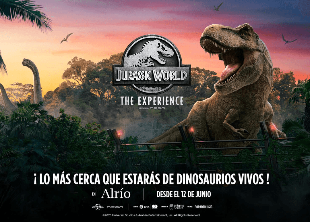 Portada de "Jurassic World: The Experience" abrió sus puertas en Buenos Aires