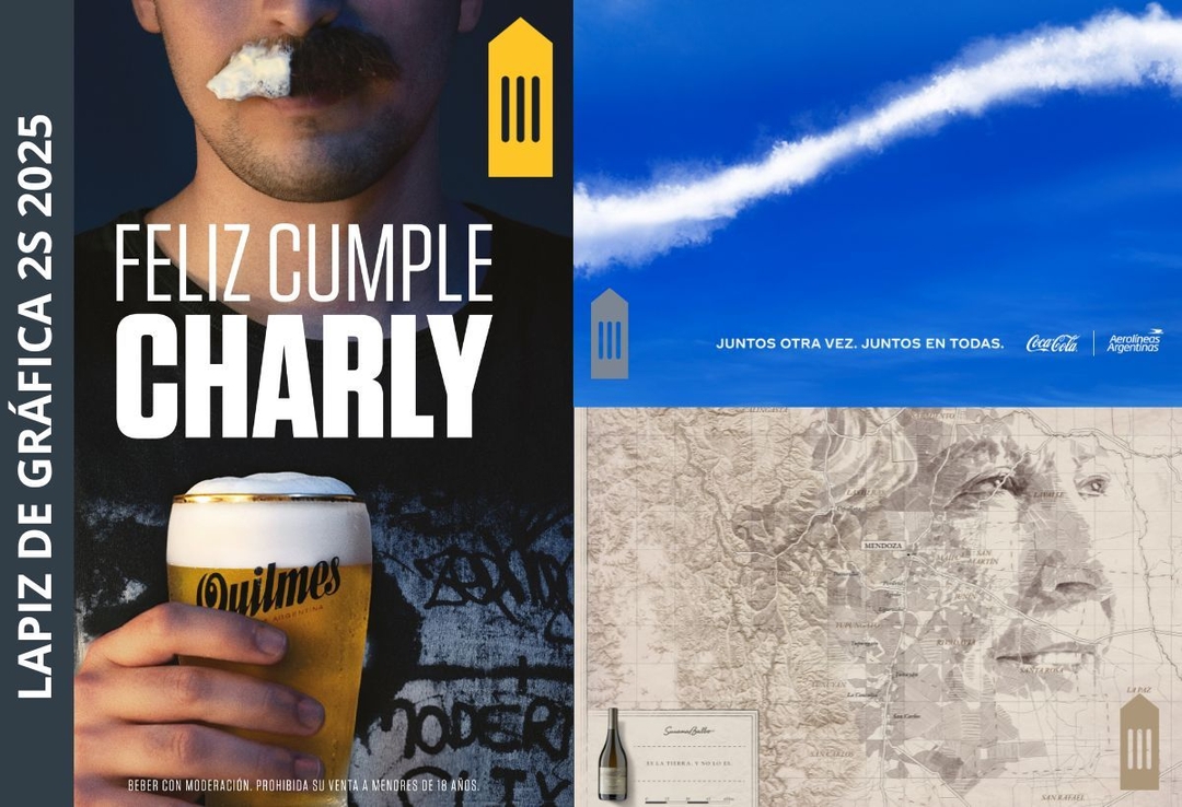 Portada de Quilmes y draftLine, ganadores del Lápiz de Oro de Gráfica