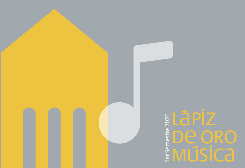 Portada de Inscripción al Lápiz de Oro de Música Primer Semestre