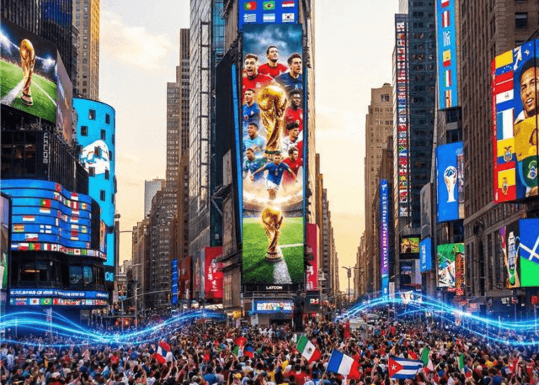 Portada de Latcom: el Mundial 2026 se jugará fuera del estadio