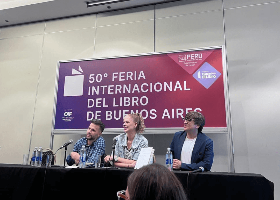 Portada de Juan Marenco, Tomás Balmaceda y Miriam De Paoli presentaron "Los últimos humanos"