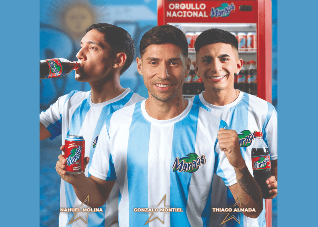 Portada de Password presenta la nueva campaña de Manaos con tres campeones del mundo