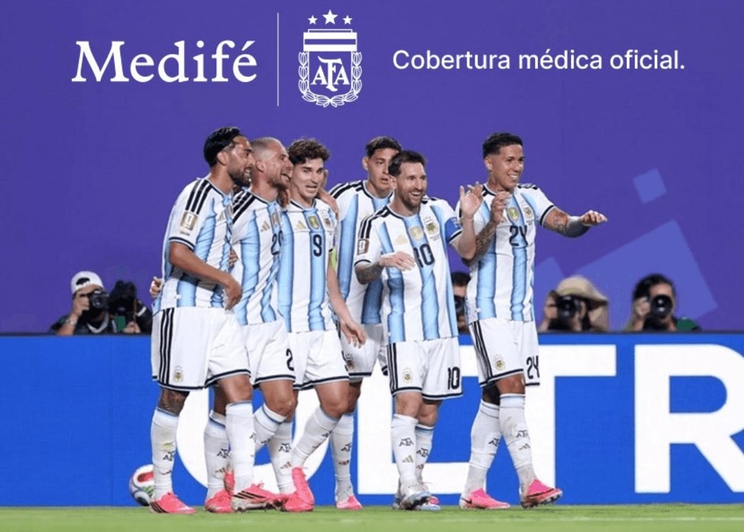 Portada de Medifé es la cobertura oficial de la AFA