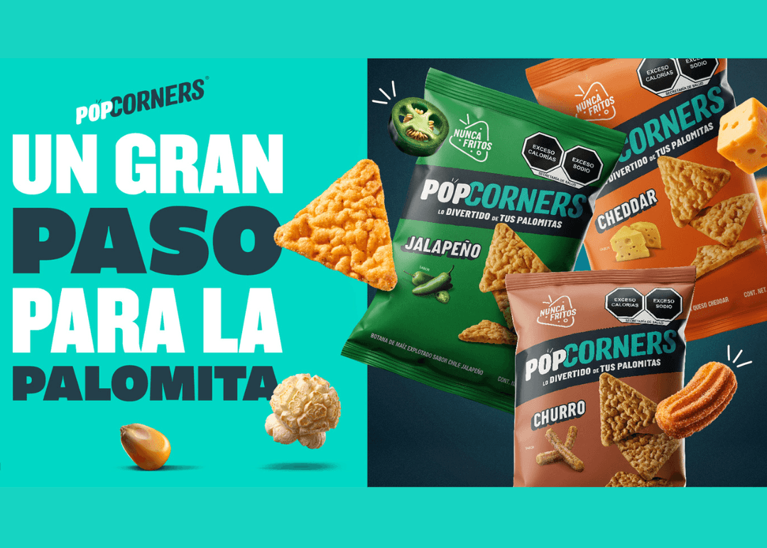 Portada de Zurda México y PopCorners dan un gran paso para las palomitas