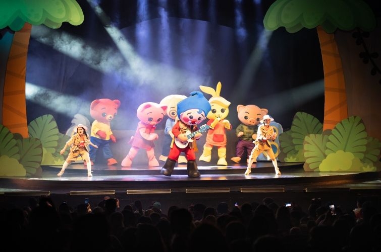 Portada de “Safari Musical”, el estreno teatral de Plim Plim para las vacaciones de invierno 