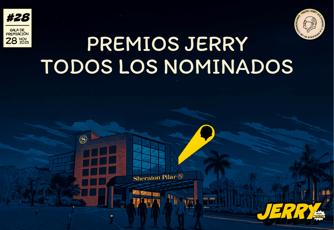 Portada de Todos los nominados a los Premios Jerry 2025: la gran celebración de la comunicación 