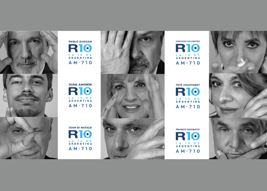 Portada de La nueva campaña de Radio 10 pone al periodismo en primer plano