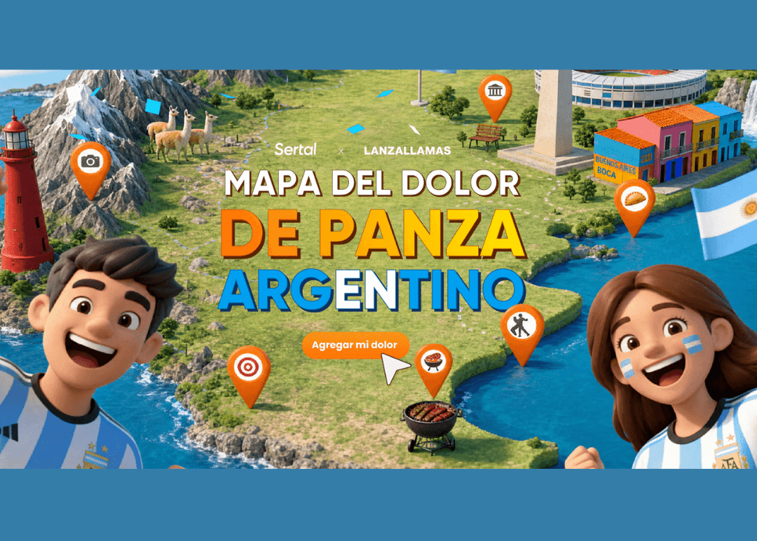 Portada de Sertal se viste de celeste y blanco, de la mano de Lanzallamas