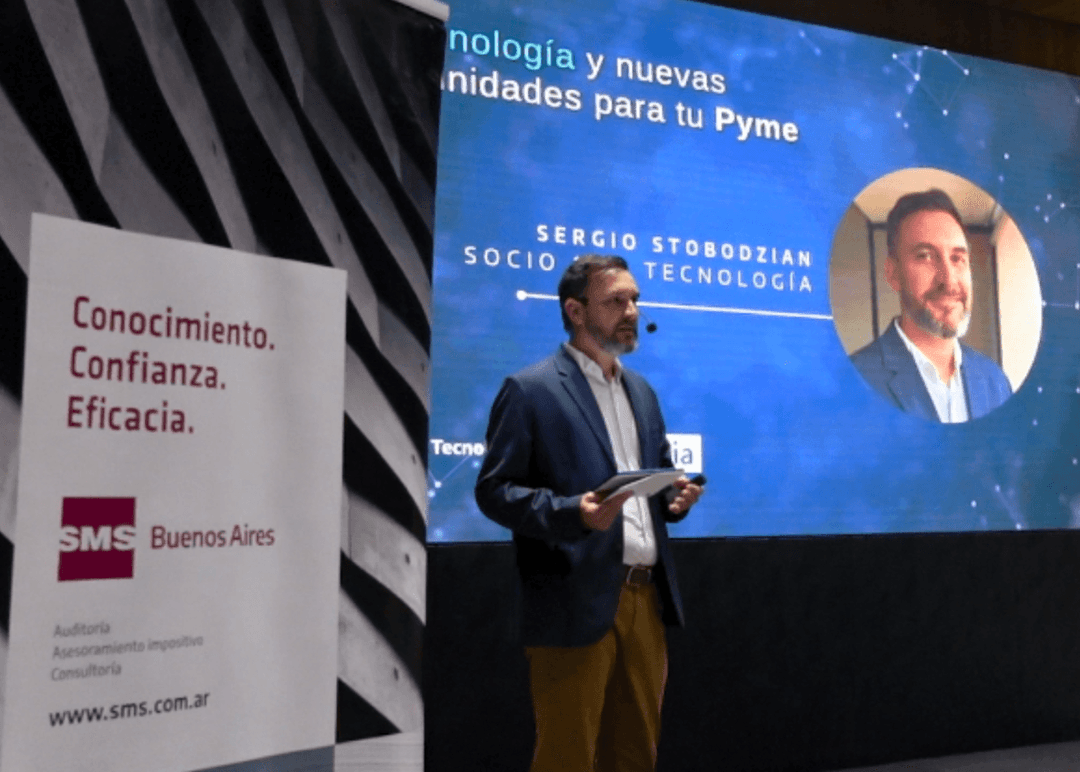 Portada de SMS Tecnología y Galicia analizaron el impacto de la inteligencia artificial en las PyMEs