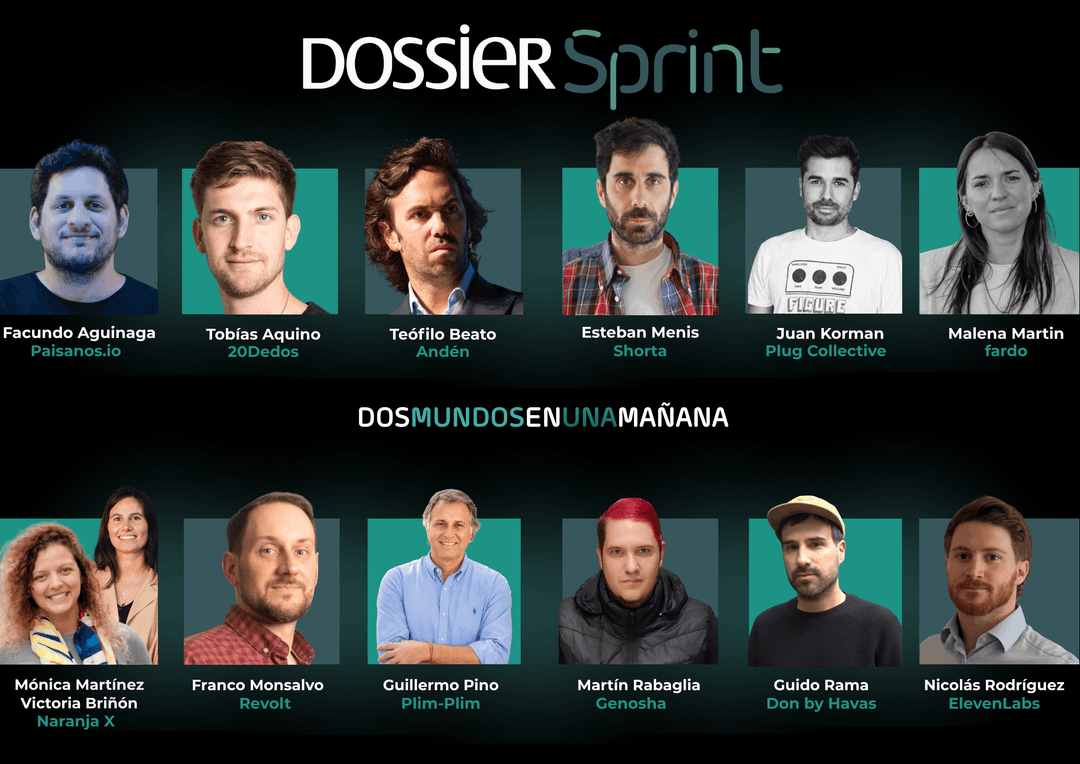 Portada de Los 12 speakers de Dossier Sprint 2026