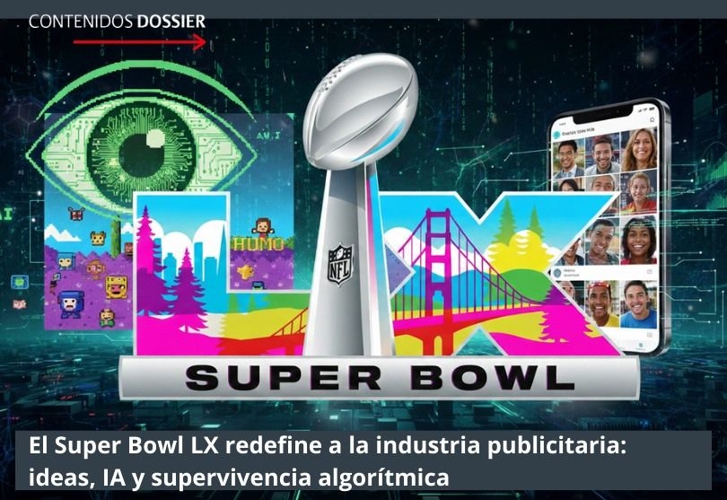 Portada de El Super Bowl LX redefine a la industria publicitaria: ideas, IA y supervivencia algorítmica