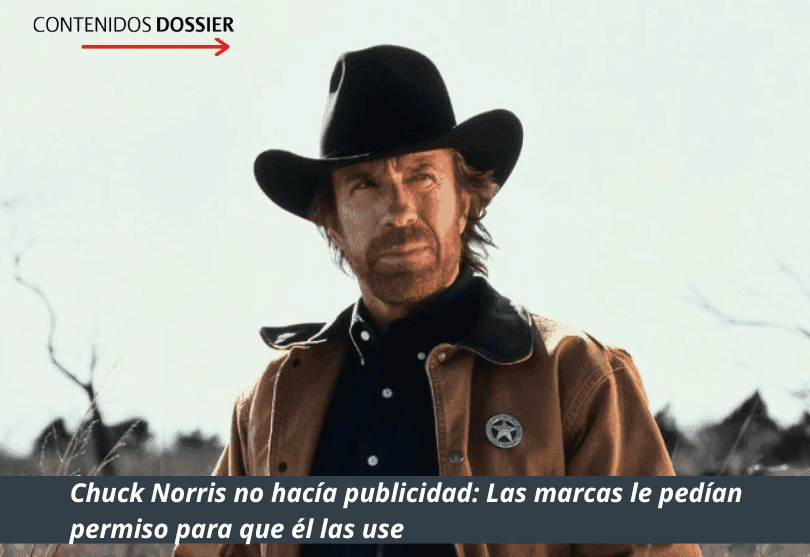Portada de Chuck Norris no hacía publicidad: Las marcas le pedían permiso para que él las use