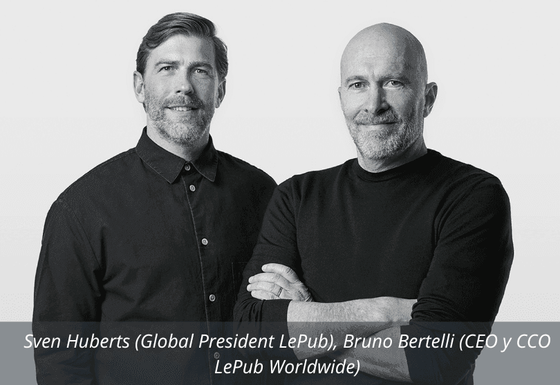 Portada de LePub anunció el nombramiento de Sven Huberts como Presidente Global