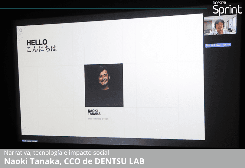 Portada de Las charlas de Dossier Sprint 2025: Naoki Tanaka de DENTSU LAB
