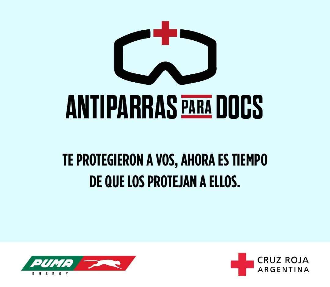 Portada de Puma Energy se suma a la campaña solidaria junto a “Antiparras para Docs”: “Te protegieron a vos, ahora es tiempo de que los protejan a ellos”