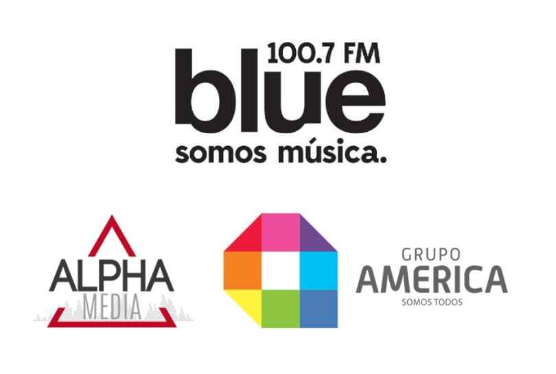 Portada de Grupo América y Alpha Media anuncian la adquisición conjunta de FM Blue 100.7