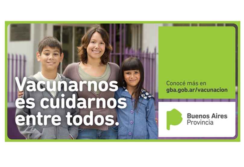 Portada de Don desarrolló la nueva identidad de la Provincia de Buenos Aires y la nueva campaña de Vacunación