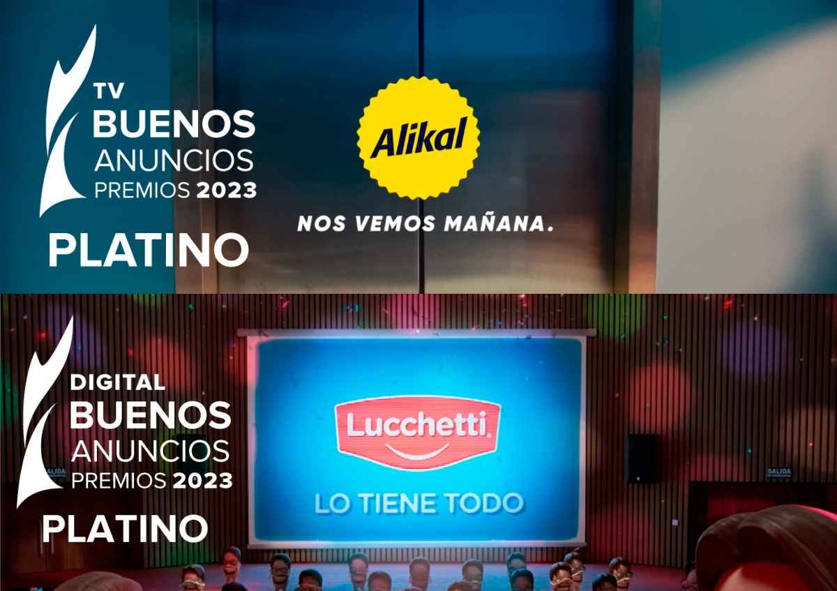 Portada de Premios Buenos Anuncios: los comerciales más efectivos del 2023 fueron "Flashbacks" de Alikal (TV) y "Supermercado" de Lucchetti (YouTube)