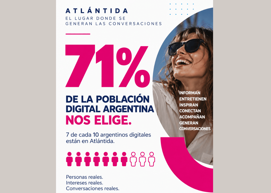 Portada de 7 de cada 10 argentinos digitales están en Atlántida, de acuerdo al Comscore MMX Multi-Platform