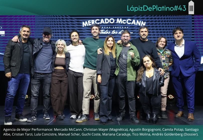 Portada de Mercado McCann, la Agencia de Mejor Performance en el #43 Lápiz de Platino